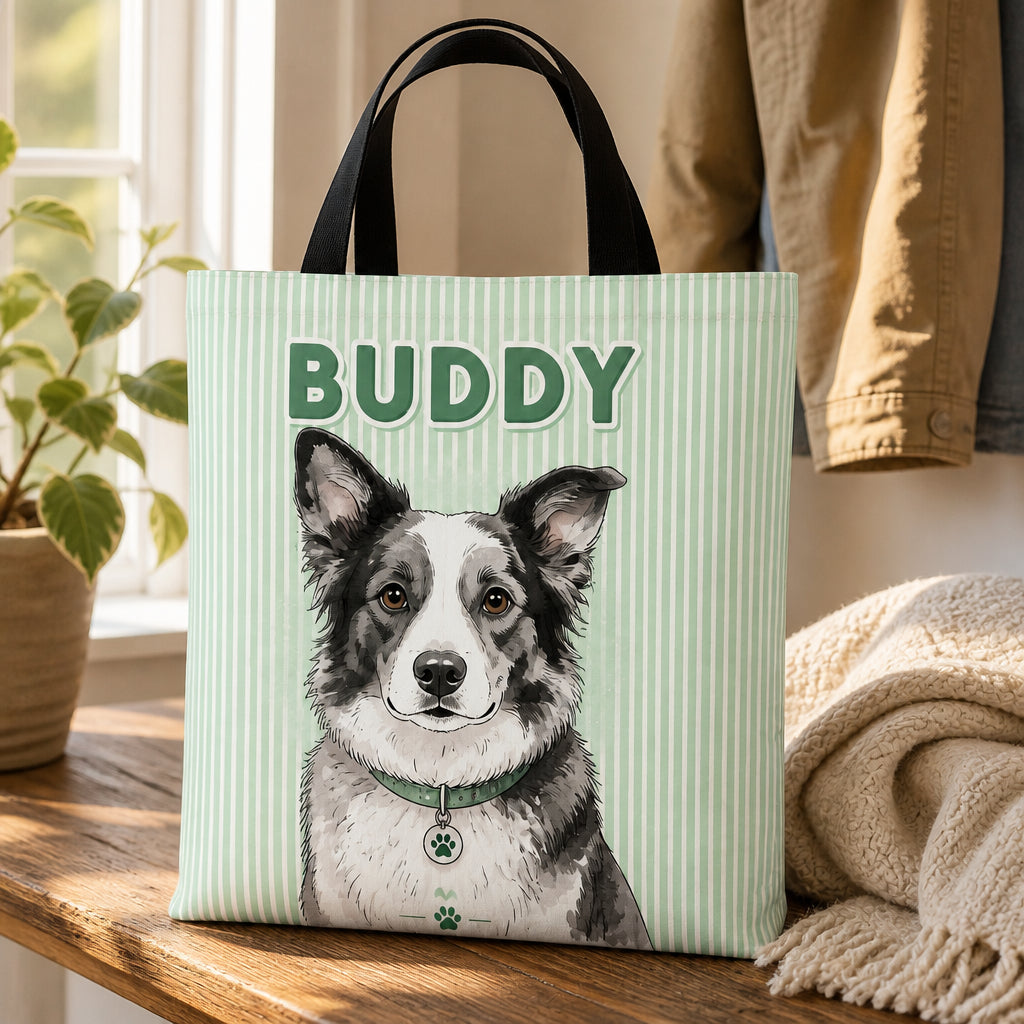 Custom Pet Portrait Tote – Retro Arch Name Banner - Personalized AOP Tote f6390e6c-bf16-467f-8c8e-f1ed18aa8bac.jpg