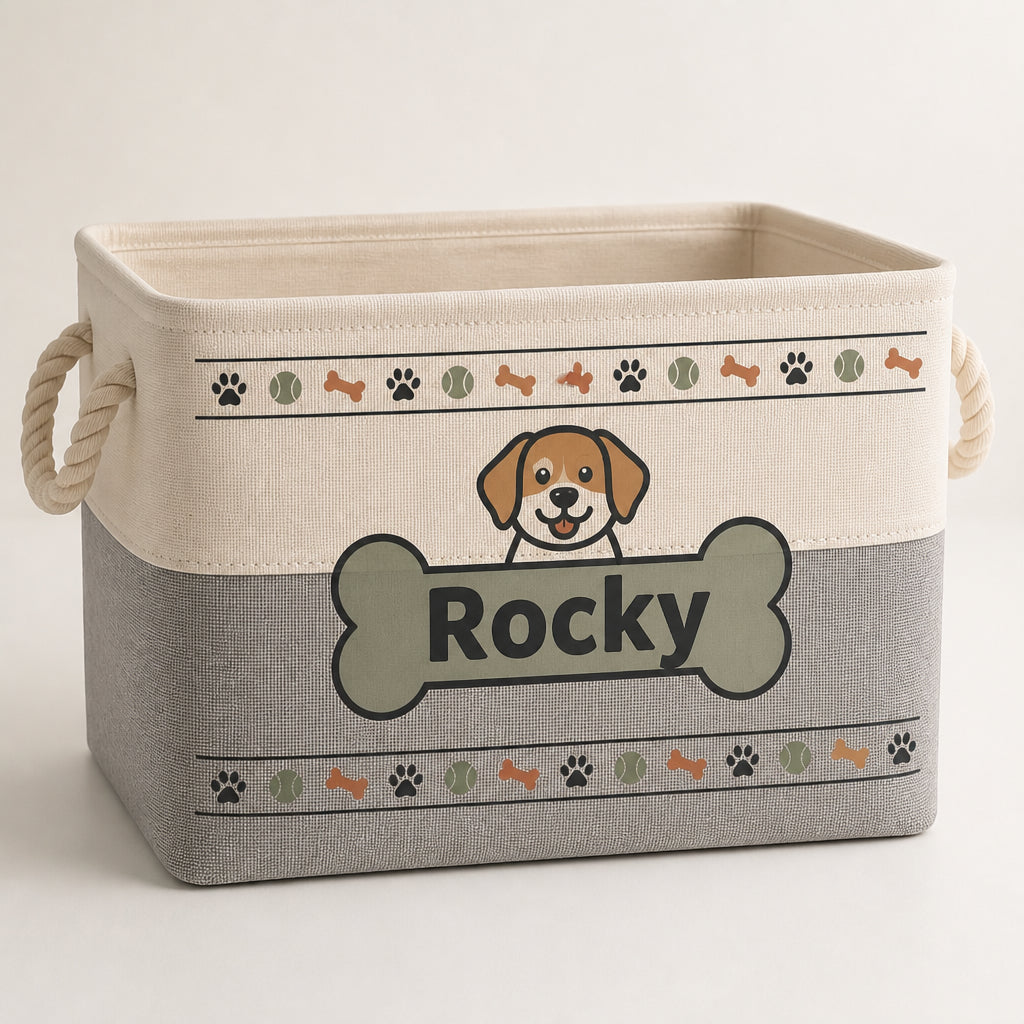 Personalized Dog Toy Storage Bin – Bone Badge Name - Personalized Storage Bag f64f35b0-82df-41ab-8ea5-be51eb1b4ea5.jpg