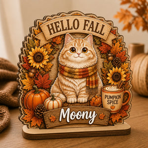 Hello Fall Cat Standee – Personalized Pet Name - Personalized Wooden custom shape Standing 2 layer (5mm) f692e4fb-7a9d-458d-a8bd-63c45e6ff61a.jpg