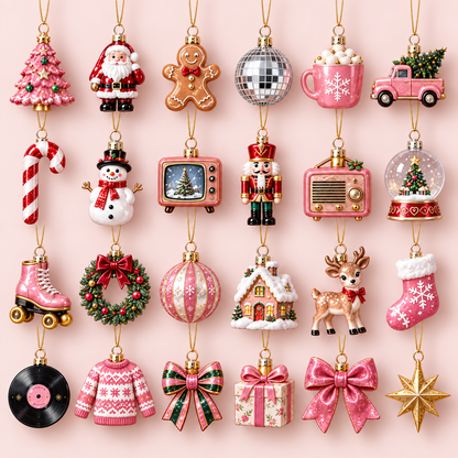 Personalized Christmas Advent Calendar 2026, Custom Name 24 Acrylic Ornament Charms, Pink Holiday Countdown Gift for Girls, Kids & Family f6b5ce5f-c49c-4a25-9197-d72fab5497bc-bn2.png