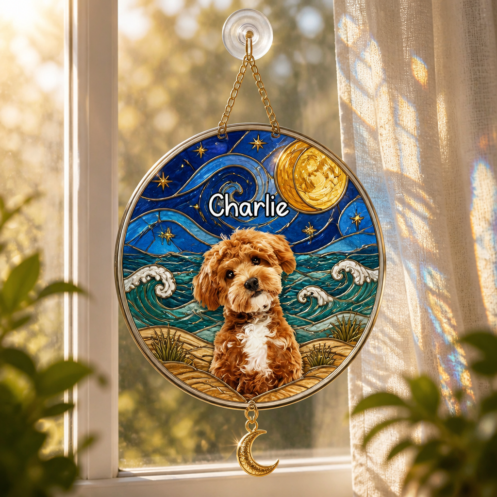 Custom Pet Portrait Night-Sky Mosaic Phone Case - Personalized 1 Layered Suncatcher with Charm f6ca93ff-94a6-4e73-b2d5-59fd589c0d10.png