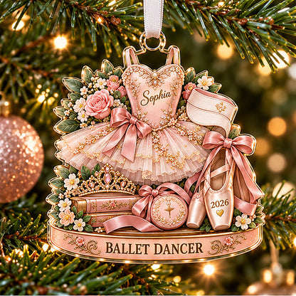 Personalized Ballet Dancer Christmas Ornament – Custom Name & Year, Pink Tutu & Pointe Shoes Ornament, Ballerina Gift for Girls, Ballet Lover Keepsake f6d29da5-02a1-4e0e-9752-a10909b39577-01_Ballet_Dancer_Christmas_Tree.jpg