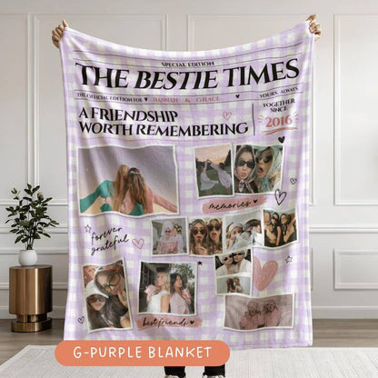 Personalized Best Friend Newspaper Blanket Custom Bestie Photo Collage Blanket Custom BFF Gift Gift for Her Friendship Keepsake Girls Night f6ee378f-1075-4970-a034-c77521d4c3e5-dfgdfg-8-.jpg