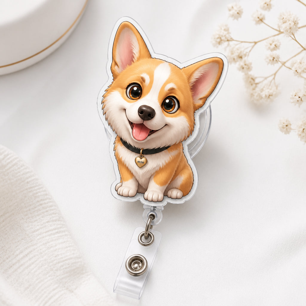 Custom Pet Photo → Chibi Badge Reel - Personalized Custom Shape Badge Reel f7178b3d-294b-44ce-bbd9-b63ae73396d0.jpg