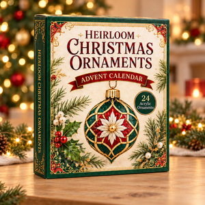 Heirloom Christmas Advent Calendar 2026 - 24-Day Festive Countdown, Acrylic Charms Blind Box - Gift For Christmas Lovers f730524e-bf56-45e5-9702-15e65f1777d3-heirloom-box.png