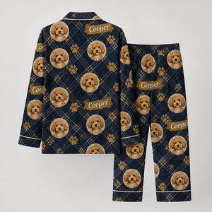 Custom Pet Photo + Name All‑Over Pajama Set - Personalized Pyjamas f735fcb1-78d3-448c-840f-f5167016ca39.jpg
