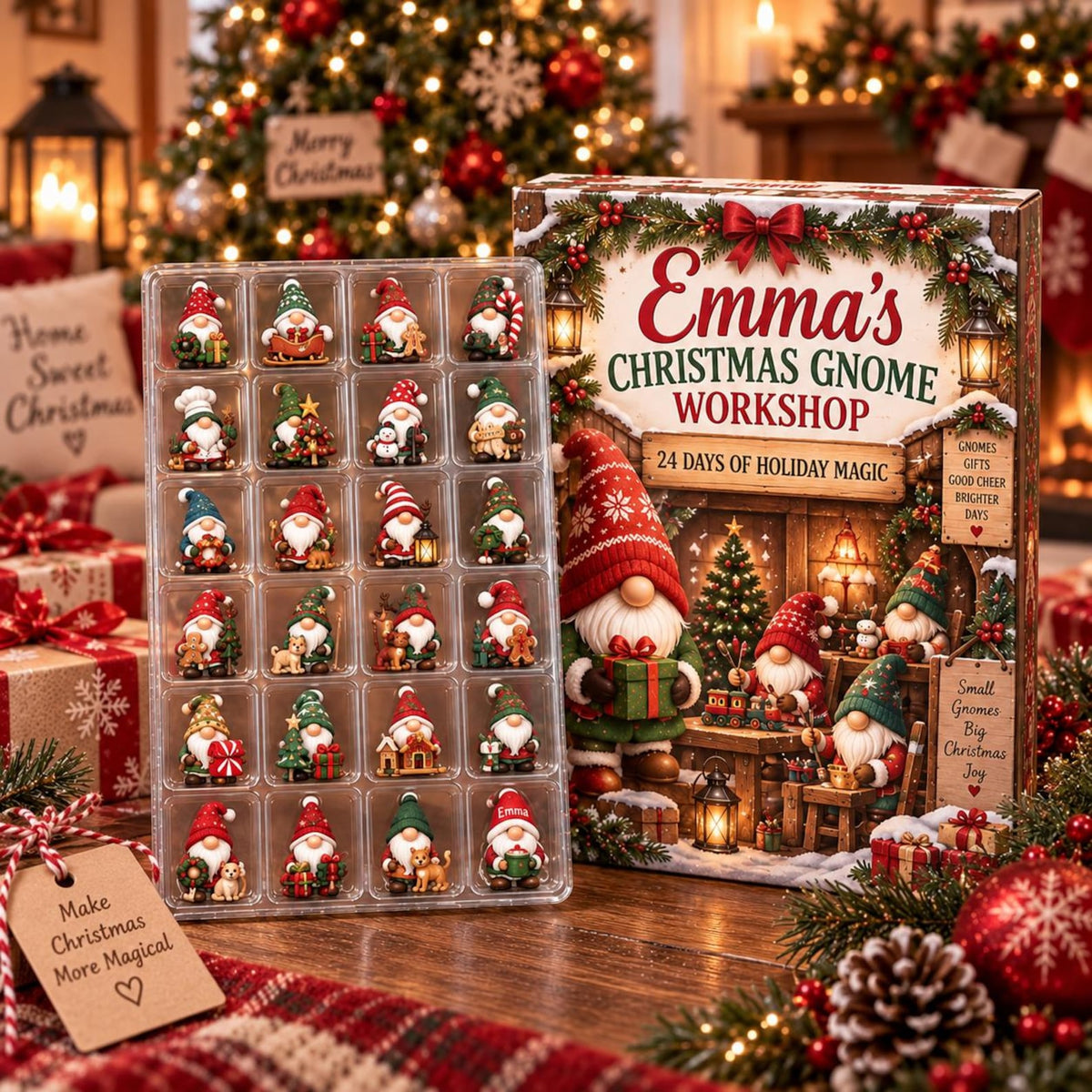 Personalized Christmas Gnome Advent Calendar 2026, 24 Day Holiday Countdown, Custom Name Blind Box Keepsake, Christmas Gift For Kids f73b13df-6398-437c-9e9d-e41190599578-il_1588xN.8579667823_i6jw.jpg