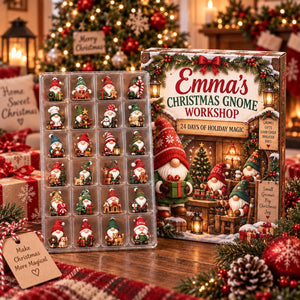 Personalized Christmas Gnome Advent Calendar 2026, 24 Day Holiday Countdown, Custom Name Blind Box Keepsake, Christmas Gift For Kids f73b13df-6398-437c-9e9d-e41190599578-il_1588xN.8579667823_i6jw.jpg