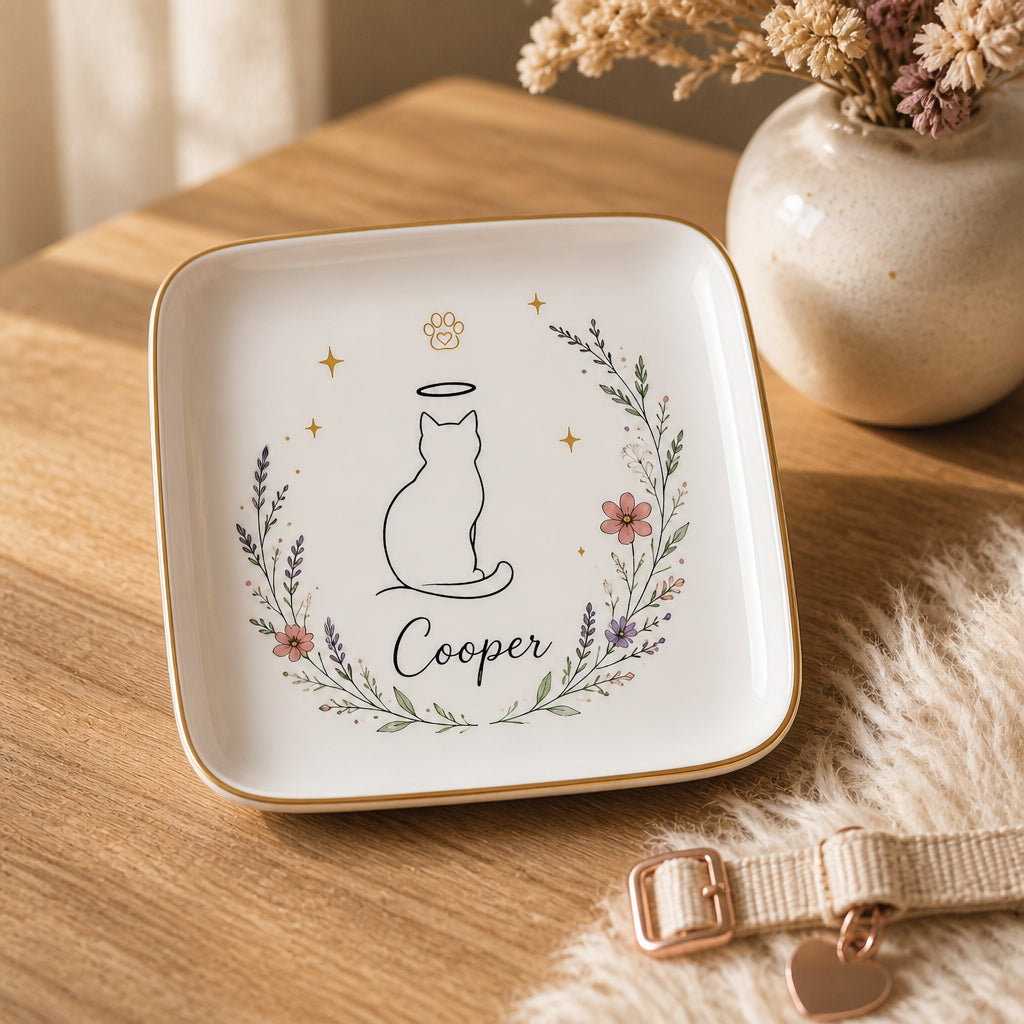 Angel Cat Memorial Jewelry Dish – Personalized Pet Name - Personalized Jewelry Plate f74d362e-ab2f-4460-a9db-2dd3a679a323.jpg