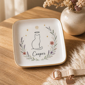 Angel Cat Memorial Jewelry Dish – Personalized Pet Name - Personalized Jewelry Plate f74d362e-ab2f-4460-a9db-2dd3a679a323.jpg
