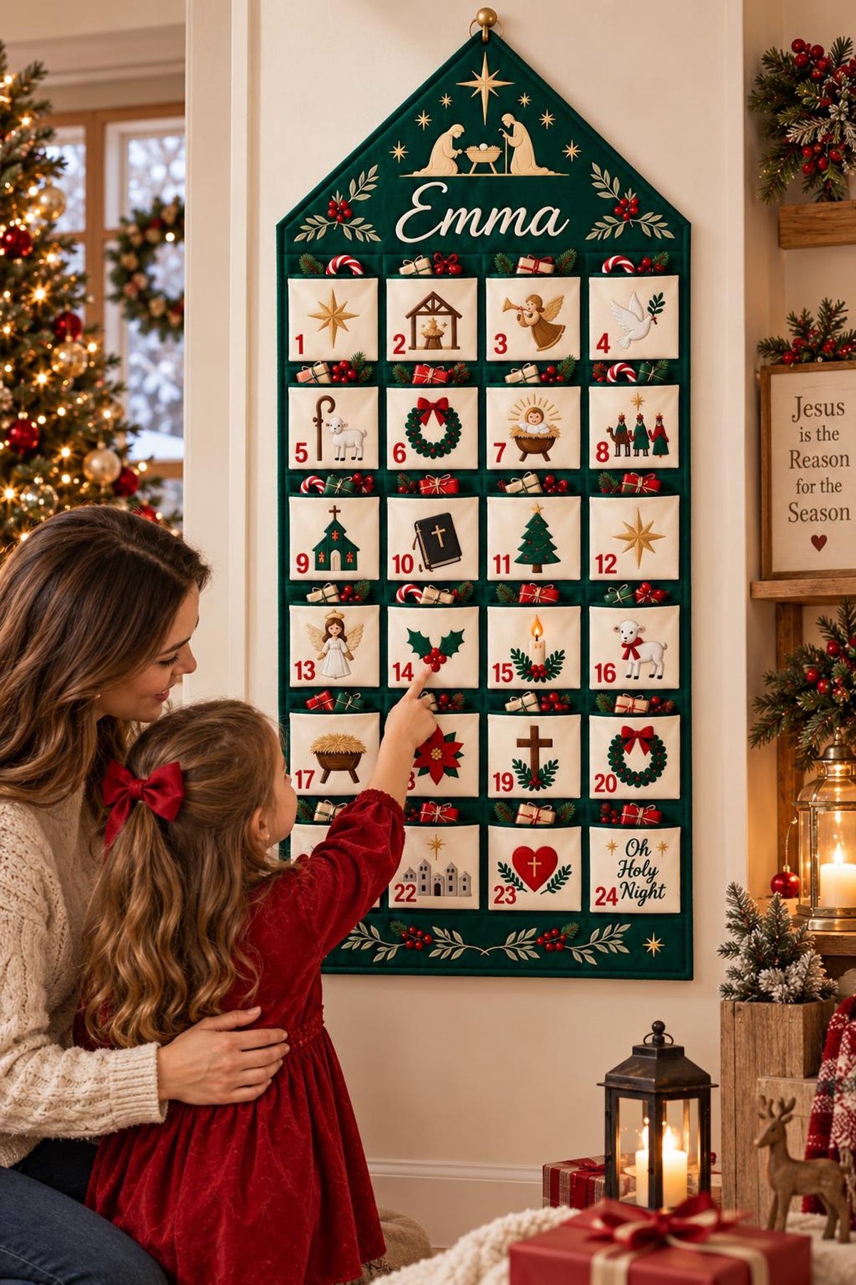 Personalized Nativity Fabric Advent Calendar, 24 Pocket Christmas Countdown, Custom Name Christian Wall Hanging, Kids Holiday Decor f756cd4d-cc24-44e9-9b15-141ec01acb85-il_1588xN.8613931523_6oyu.jpg