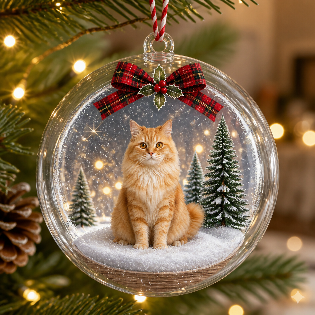 Custom Pet Photo Snow-Globe Bauble Ornament - Personalized Bauble Ornament f760f7f4-e754-436b-abae-94d0ad065498.png