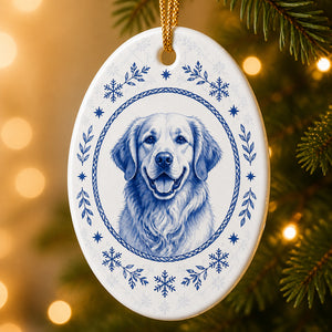 Delft Blue Custom Pet Portrait Ornament - Personalized Ornament f794472d-69bb-4062-a24f-070a7a19b46c.jpg
