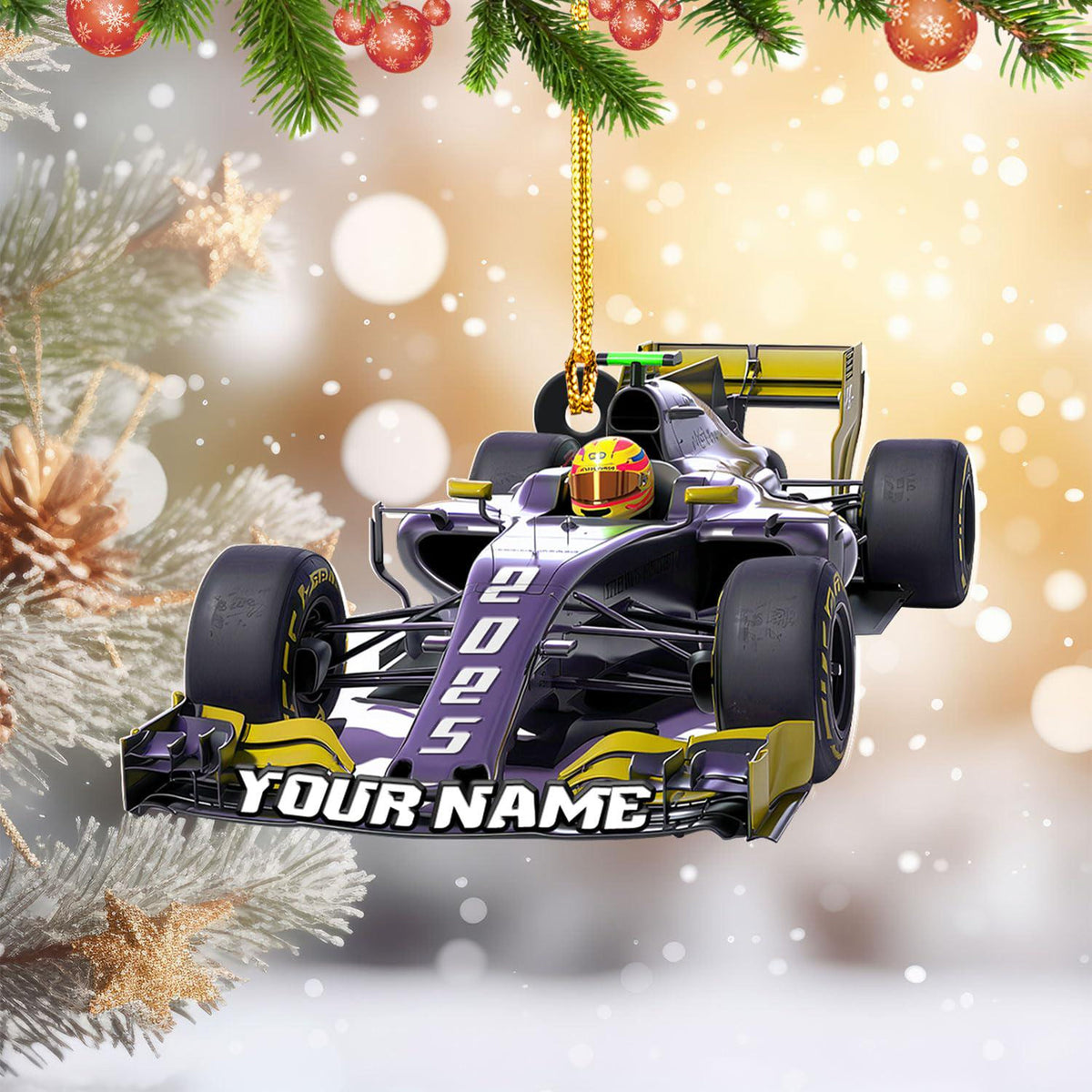 Personalized Race Car Christmas Ornament 2026, Race Car Christmas, Race Car Ornament, Race Car Tree Hanging Decor, Gift For Race Car Lovers f79aef90-7efb-40b8-97b4-bdc4a5ae34b8-7.jpg
