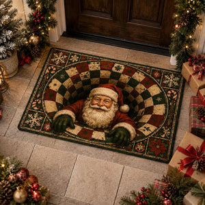 Santa Claus Christmas Doormat, 3D Illusion Floor Mat, Funny Santa Gift, Festive Holiday Home Decor f7a1de7c-4f9c-432b-ac09-36f3b68ef71c-dhkloop-2-.jpg