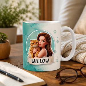 Custom Pet Portrait Mug – Watercolor Badge Style - Personalized Mug f7aea19c-1a9e-4b6f-8723-0a5e485b294a.jpg