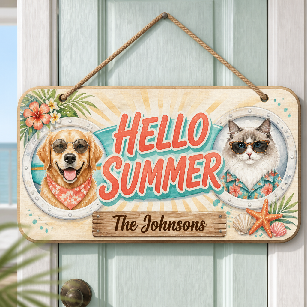 Hello Summer Pet Portrait Wood Sign - Personalized Wood Sign f7b9fc43-ee38-48dc-b314-ac5f6f3d45c1.png