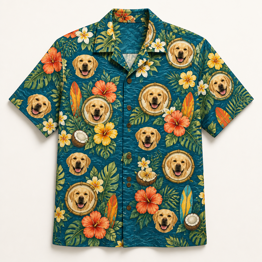 Custom Pet Face Tropical Hawaiian Shirt (AOP) - Personalized Hawaiian Shirt f7c3f508-c91b-46c7-be9e-16ba0e6b7789.png