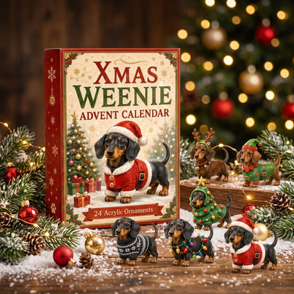 Xmas Weenie Advent Calendar For Dachshund Lovers f7ff5550-0d4c-4b36-9c73-92c376873a70-Dachshund_advent_calendar_on_table_202608111720_1.jpg