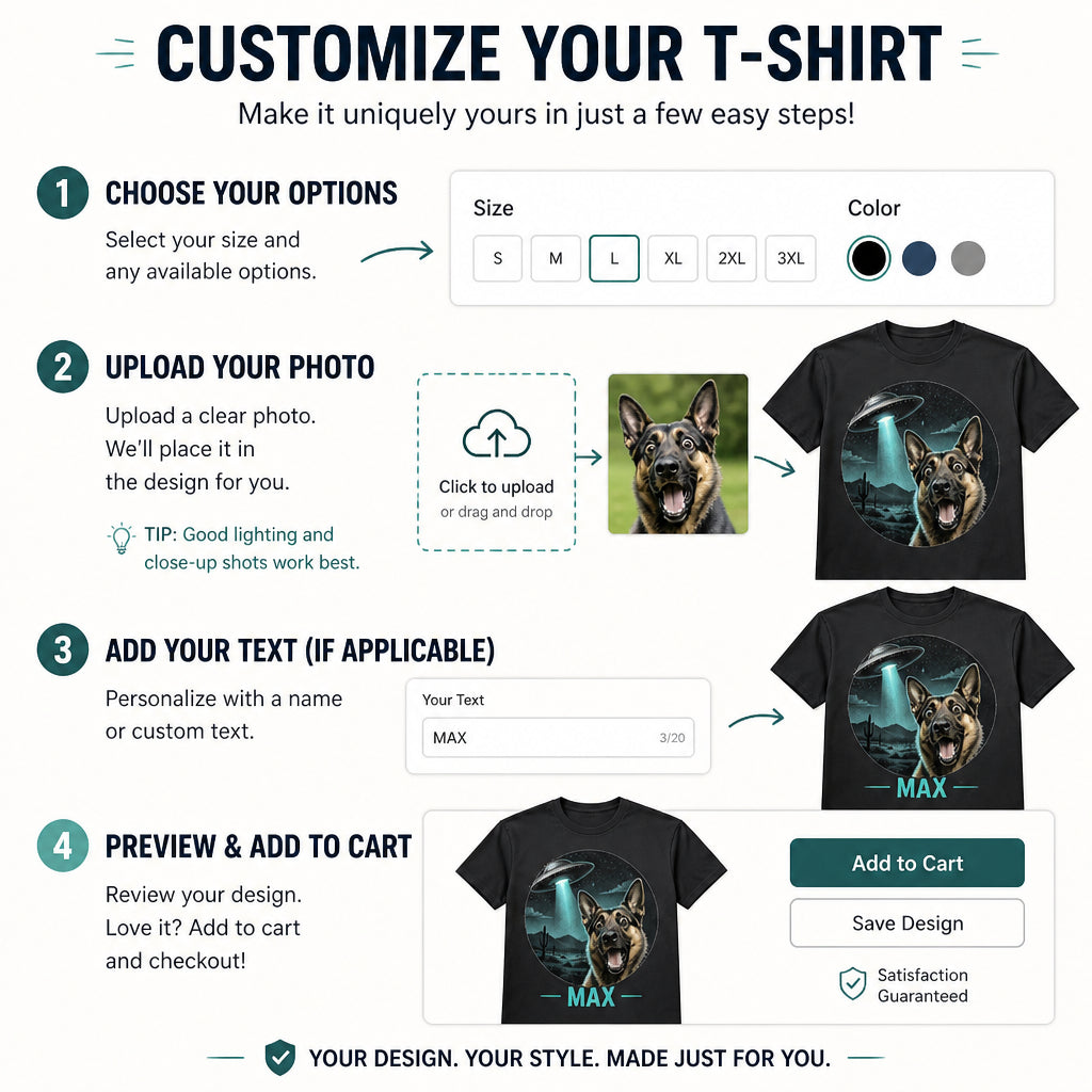 Retro UFO Pet Encounter Custom Photo Tee - Personalized T-shirt f818885d-aa88-4928-9fa0-204223b2cdc0.jpg