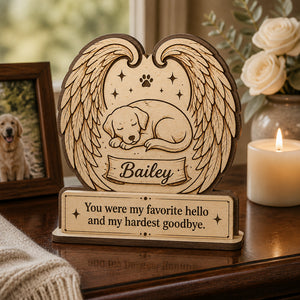 Pet Memorial Winged Dog Name Plaque – Wooden Standing Sign - Personalized Wooden custom shape Standing 2 layer (5mm) f82aa936-a405-4293-b58e-811d0acd2f99.jpg