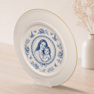 Custom Toile de Jouy Portrait Ceramic Plate - Personalized Personalized Ceramic Plate f855f3e8-5c67-4a08-a2df-e6234ec78d29.jpg