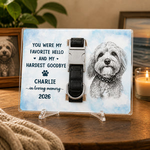 Custom Pet Memorial Acrylic Plaque – Photo-to-Sketch Portrait - Personalized Acrylic Plaque f8669972-e302-46aa-b47b-7dedd7791150.jpg