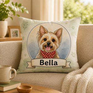 Custom Pet Portrait Stripe-Free Pillow – Photo Upload & Name - Personalized Pillow f868baa8-d46a-419f-8606-6d1354b9f2e0.jpg