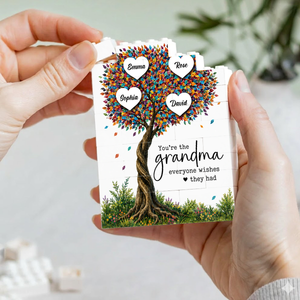 You Are The Grandma Everyone Wishes They Had - Personalized Brick Block f868de1a-008d-4d4b-94e6-701940d08630-4.png