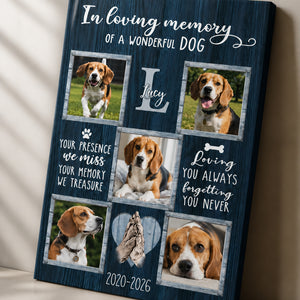 Pet Memorial Photo Collage Canvas – In Loving Memory (Name & Dates) - Personalized Canvas f86d942c-49a4-41ca-aaa5-4522a248b540.jpg