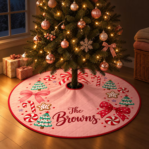 Custom Christmas Pinky Tree Skirt With Your Family Name, Gift For Family f8df1d6c-1d5c-4e7b-b58f-e7d8c830e40f-y5.png