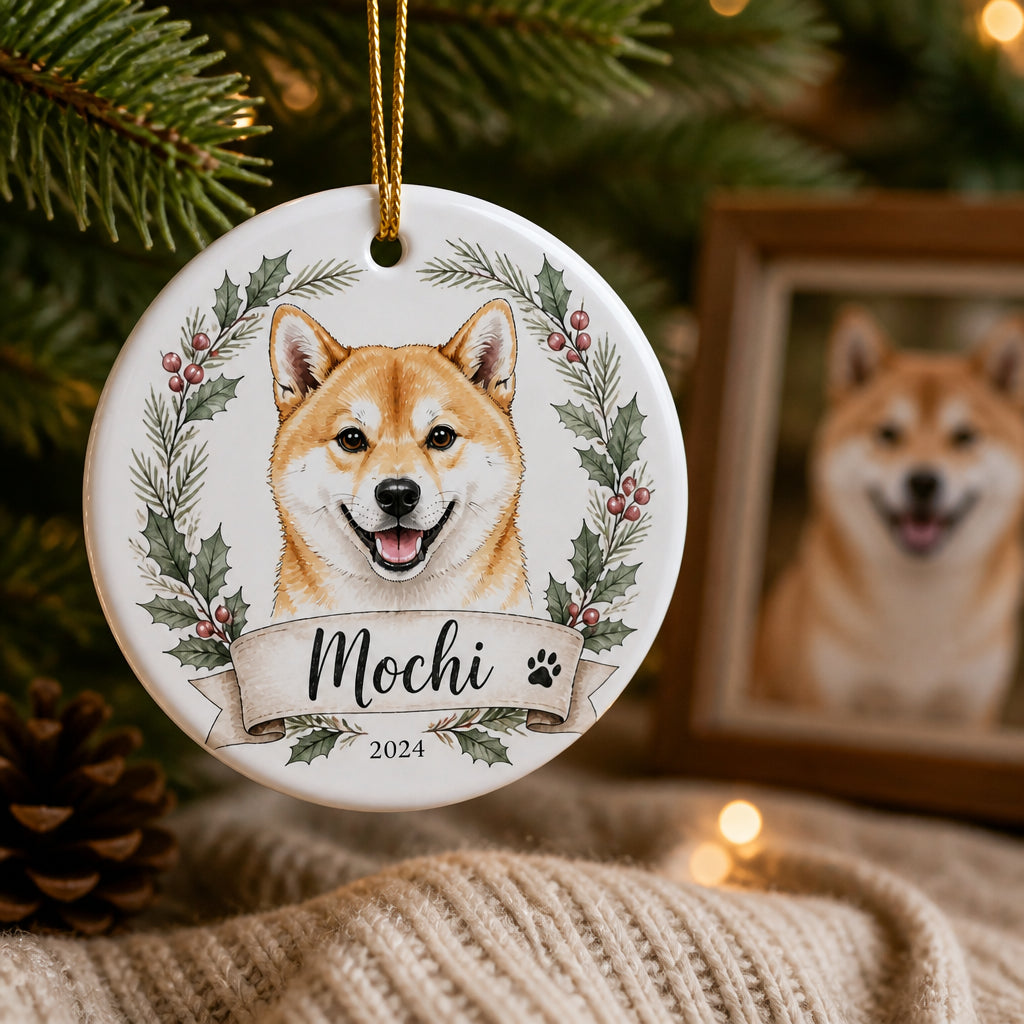 Custom Pet Portrait Ornament – Watercolor Wreath From Your Photo - Personalized Ornament f9215b93-2ce5-46ee-8a56-74a0cf20ba56.jpg