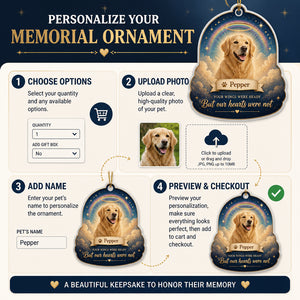 Rainbow Bridge Pet Photo Memorial Ornament – Your wings were ready - Personalized Shape Ornament f92682e2-b1dc-4be5-8c2d-e0ca44ab9e12.jpg