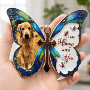 Personalized Pet Memorial Butterfly Real 3D Raised Ornament, Custom Photo Dog Remembrance Car Hanging Keepsake f9274f60-7505-4aa8-9549-d545c12a1be7-banner-5.png