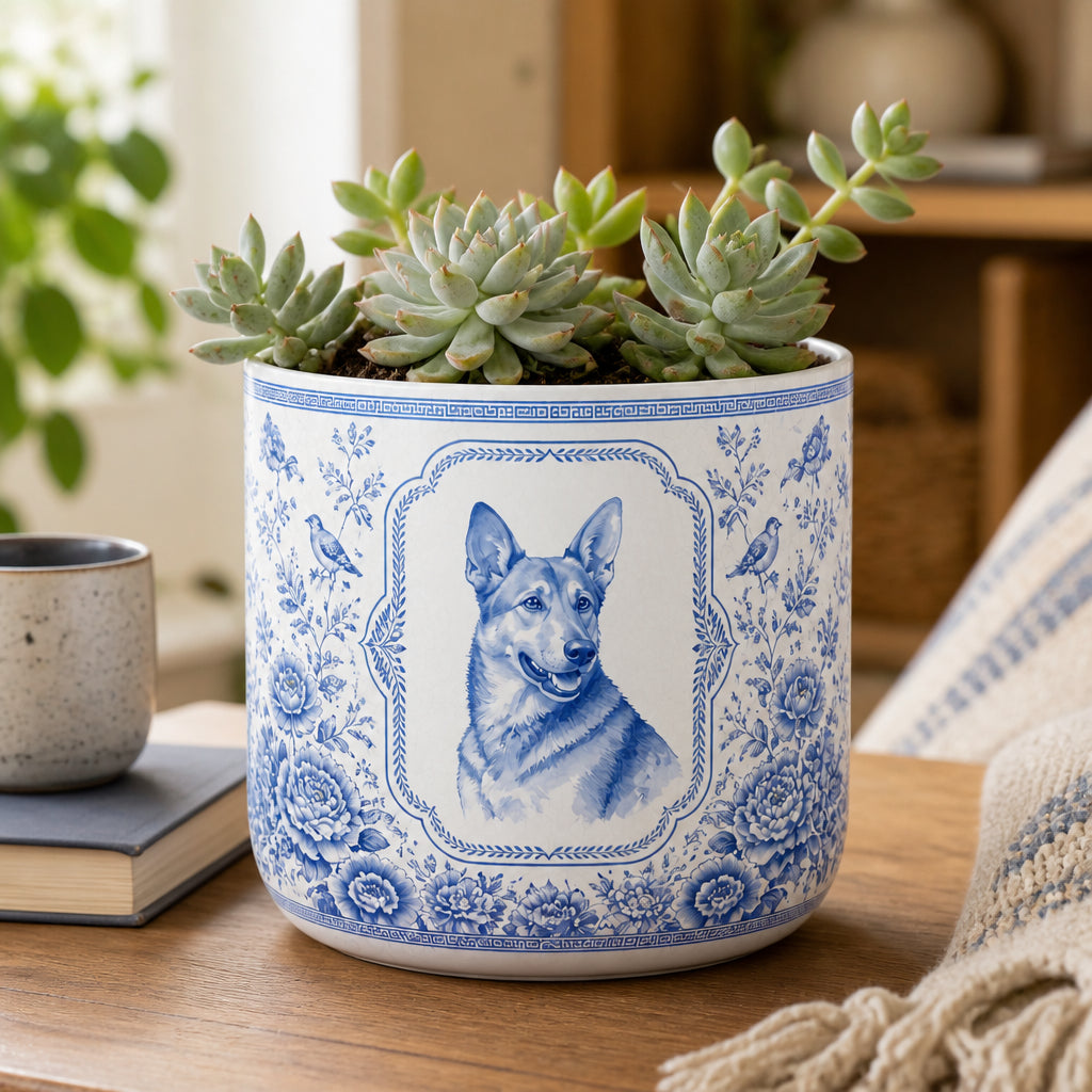 Blue & White Pet Portrait Planter – Photo to Art - Personalized Mini Glass Plant Pot f9308997-a630-42bf-b86d-5fa761020d43.jpg