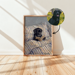 Custom Dog Reading in Bed Painting, Personalized Pet Portrait From Photo, Gift For Friends f9341fd8-f813-4170-b1fc-c3ee6ecd5582-Ch-ch-c-s-ch-trong-khung-g-3.png