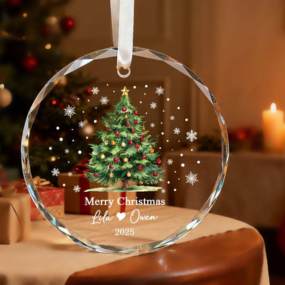 Personalized Crystal Christmas Tree Ornament, Custom Name Keepsake, Couple Holiday Decor Gift f945df4a-dfa3-4954-a1be-9fc5058c0262-2.jpg