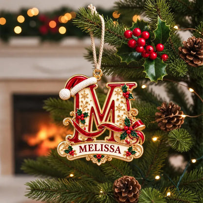 Personalized Christmas Ornament, Initial Letter Ornament, Monogram Name Christmas Tree Decor, Gift for Her, Stocking Stuffer f9541d17-5463-404d-84af-3e2bbc6ff8ed-drtgyi-2-.webp