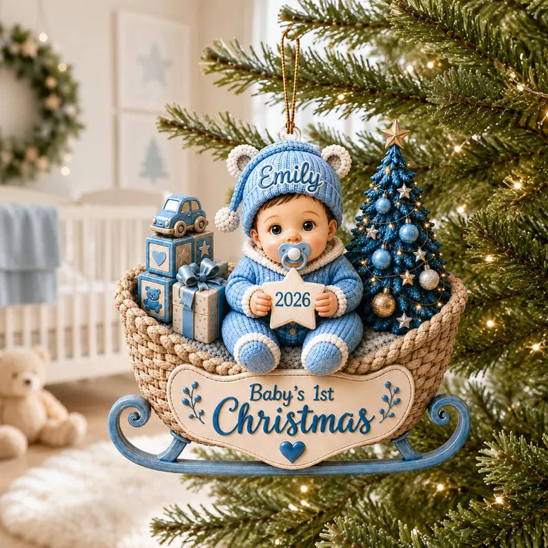 Personalized Baby’s First Christmas 3D Ornament 2026, Custom Baby Name 3D Acrylic Ornament, Baby Boy Girl Christmas Gift, First Christmas Keepsake f98cc223-9261-429b-af6a-a91057623b68-cbcvn-4-.webp