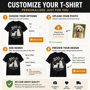 BOO-P Dog & Ghost Names Halloween Tee - Personalized T-shirt f9c2517f-d64d-4041-90b6-2ae71b5a84fa.jpg