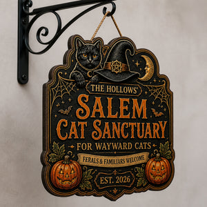 Personalized Salem Cat Sanctuary Wood Sign – Custom Family Name & EST Year - Personalized Wood Sign f9ca446c-54f3-4f87-87d3-01518eab00e5.jpg