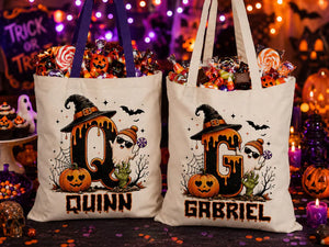Cute Halloween Ghost bag, Spooky Goodie Bag, Custom Name Halloween Tote Bag, Trick or Treat Candy Bag, Personalized Halloween Kids Treat Bag f9db2c75-83e9-45df-b0ac-12a3f18bc217-gfyuoli-3-.webp