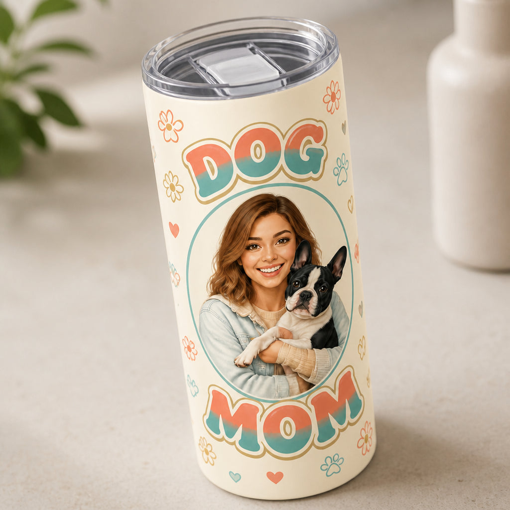 Dog Mom Custom Portrait Tumbler - Personalized Tumbler f9ffb4fc-6160-4d4c-a4c3-d0b32b3a92f5.jpg