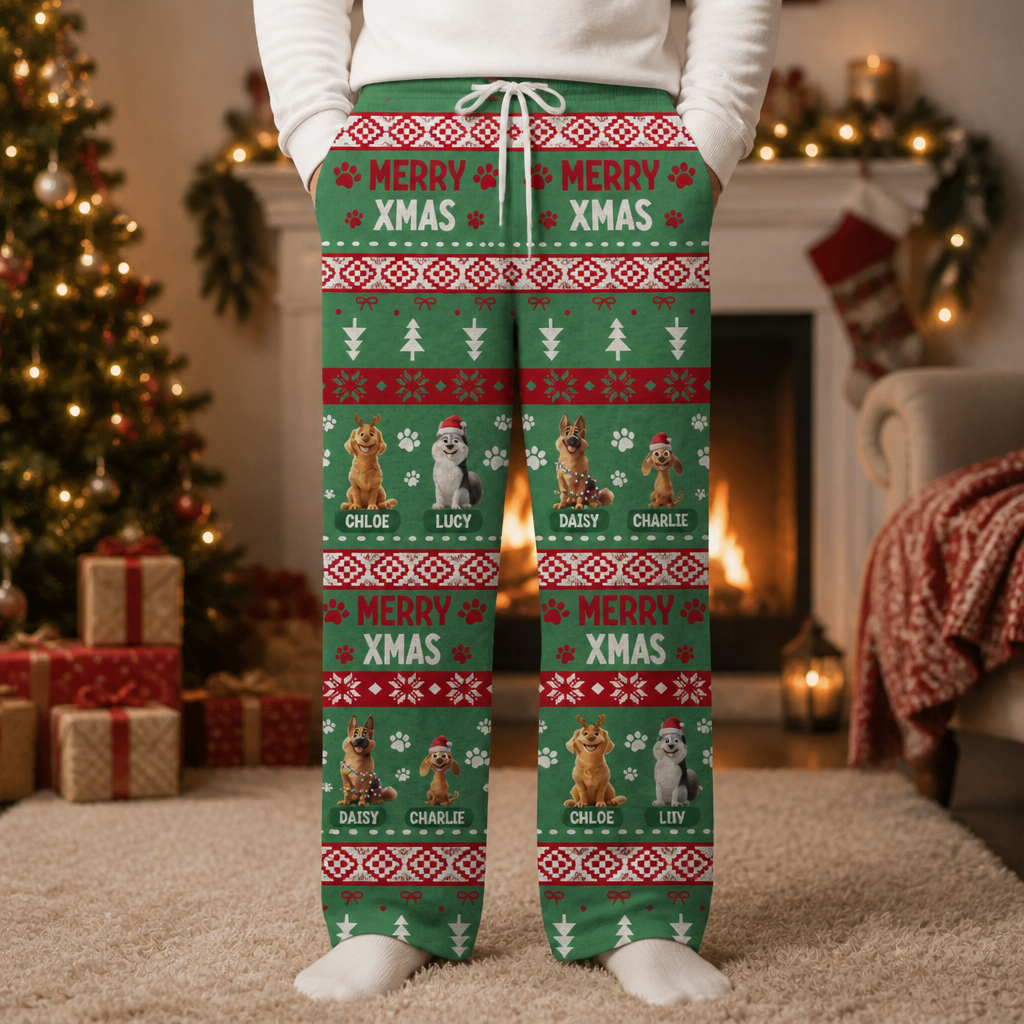 Merry XMAS Custom Dog Portrait Sweatpants - Personalized Sweatpants fa0fd51d-7593-44e0-93a4-88c0d14460fe.png