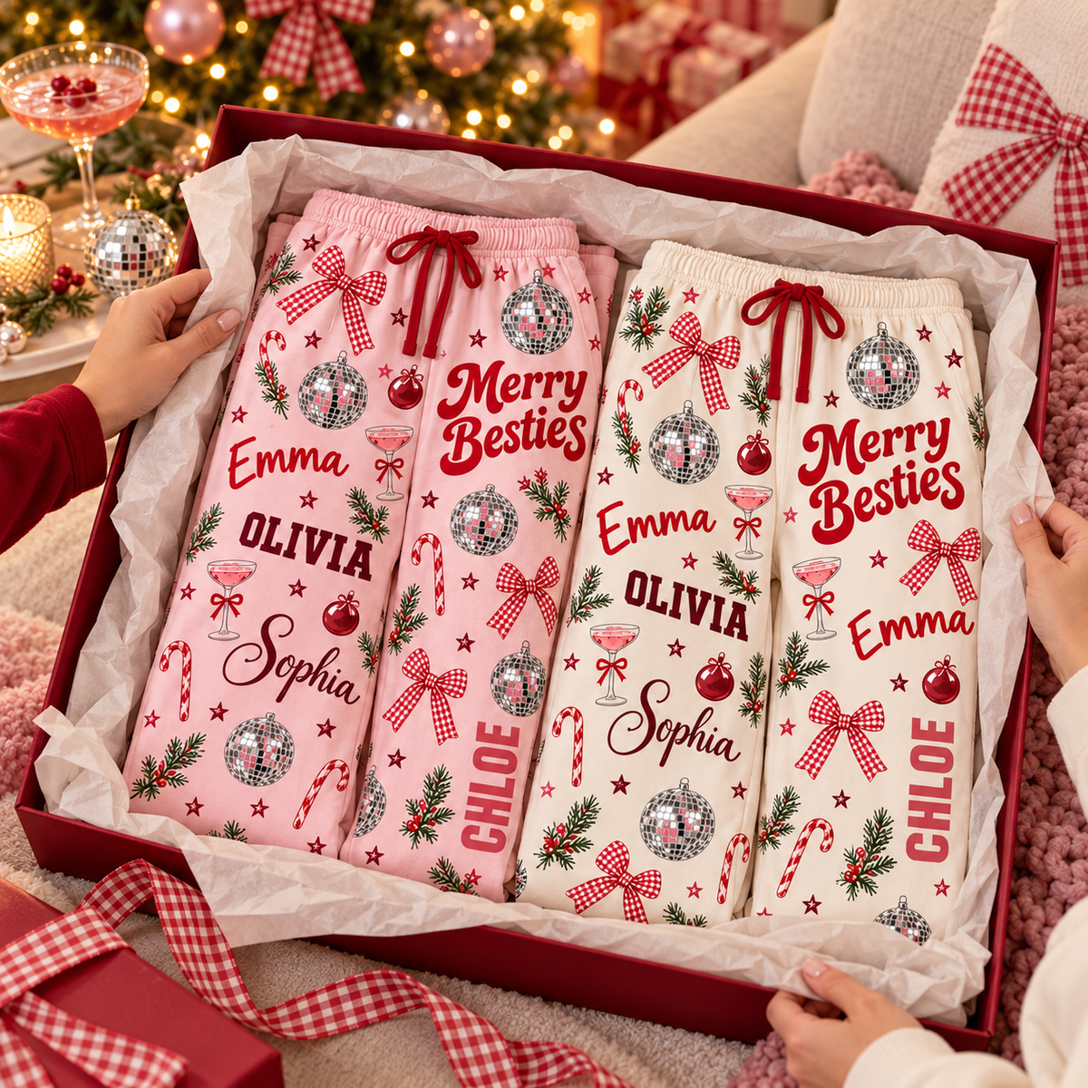 Personalized Merry Besties Christmas Pajama Pants – Custom Names, Matching Best Friend Lounge Pants, Christmas Gift for Besties fa10a64d-b36c-47a4-b2ed-e99534e7f1b2-Best-friend-Christmas-pajama-gift-1.png