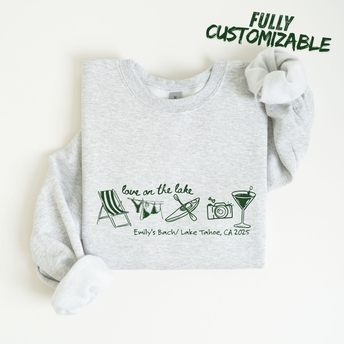 Custom Lake Bachelorette Crewneck, Love on the Lake Bach Party Outfit fa349794-43ff-4541-b742-fad645442176-1.jpg