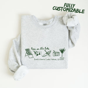 Custom Lake Bachelorette Crewneck, Love on the Lake Bach Party Outfit fa349794-43ff-4541-b742-fad645442176-1.jpg