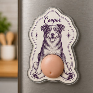 Custom Pet Portrait Magnet – Mid‑Century Frame - Personalized Acrylic Refrigerator Magnet - Soft Rubber Belly fa972f66-5362-4060-bc83-c5ad8a3b2a1b.jpg