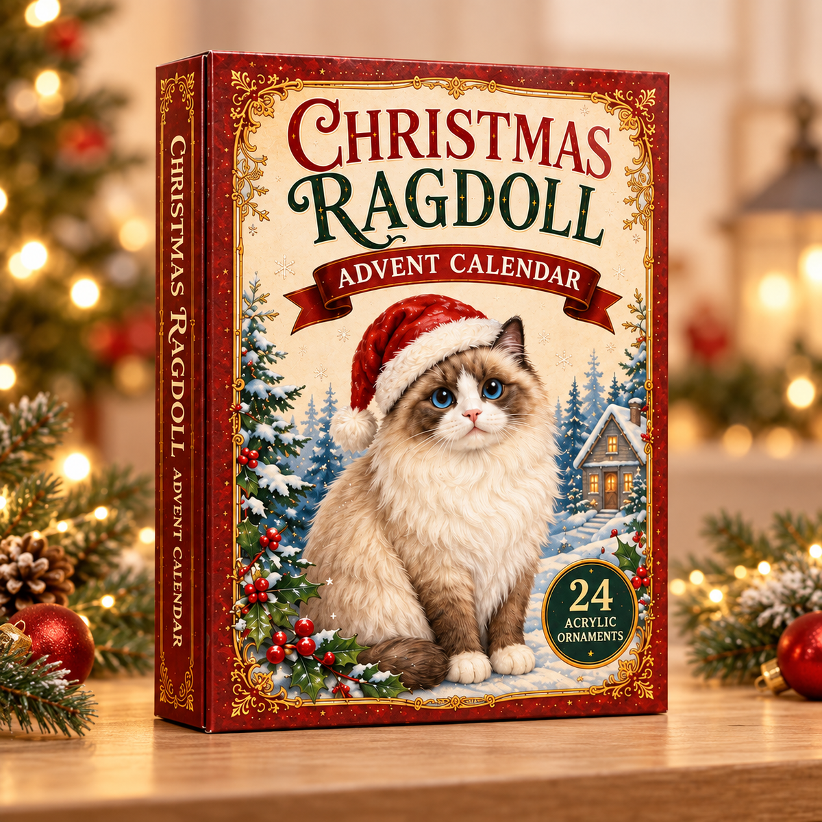 Chrismast Ragdoll Advent Calendar 2026 - 24-Day Festive Countdown, Acrylic Charms Blind Box - Gift For Cat Lovers faa853d6-89b9-4659-886a-7720ff886eb1-ragdoll-box.png