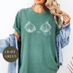 Custom Seashell Comfort Colors Shirt, 90s Retro Shell Bach Bikini Tee, Coastal Beach Bachelorette Party, Last Toast, Bra Bach Bridal TShirt faacaeb3-a102-4527-a910-aec1ef634af3-banner-5.jpg